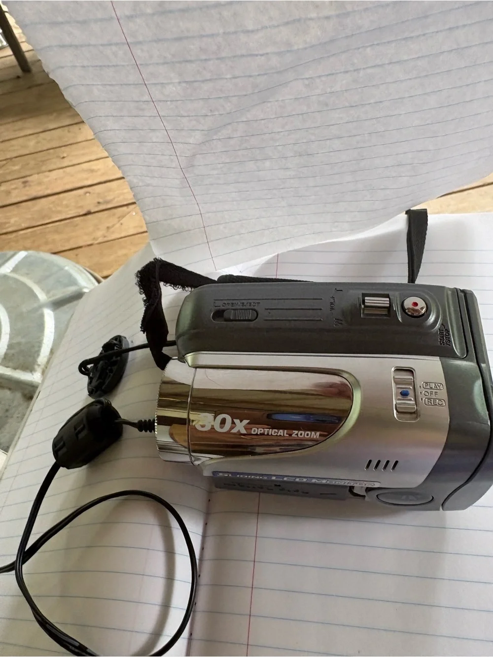 Silver Handheld Camcorder - Compact Video Camera - Picture 12 of 16